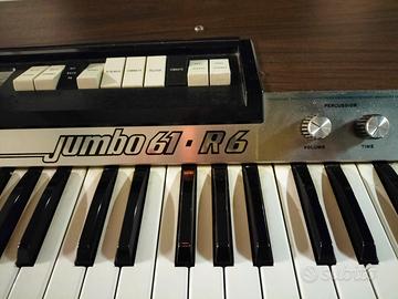 Tastiera Organo vintage Jumbo 61 r6