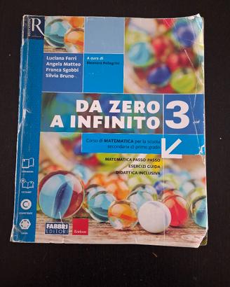 9788891519269 Da zero a infinito 3 matematica