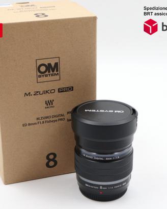 Olympus M.Zuiko Digital ED 8 F1.8 Fisheye Pro (Oly