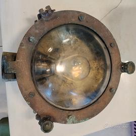 Lampada vintage navale