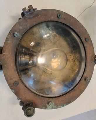 Lampada vintage navale