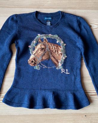 Maglione Ralph Lauren originale bambina
