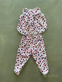 Pigiamino bimbi vintage in puro cotone