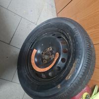 ruota di scorta fiat punto panda ed altre 4 fori