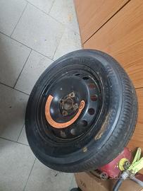 ruota di scorta fiat punto panda ed altre 4 fori