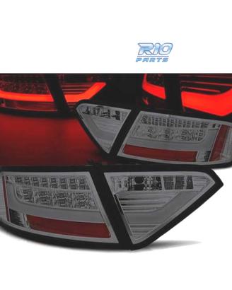 FANALI A LED BAR AHUMATI PER AUDI A5 07-11