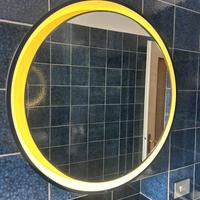 Specchio, bagno, anni 70 design retroilluminato