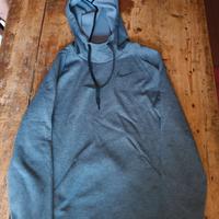 Felpa Nike grigia con cappuccio