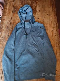 Felpa Nike grigia con cappuccio