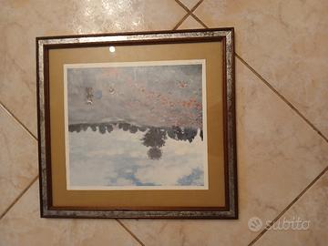  Quadro Impressionista I Papaveri Claude Monet 
