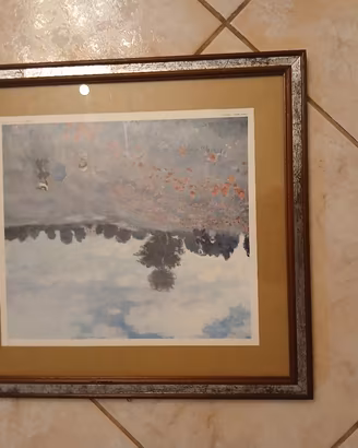  Quadro Impressionista I Papaveri Claude Monet 