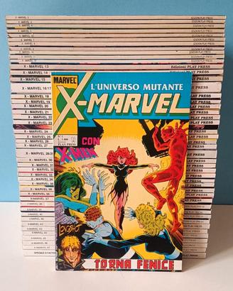 X-Marvel 1/47 completa + special Play 1990