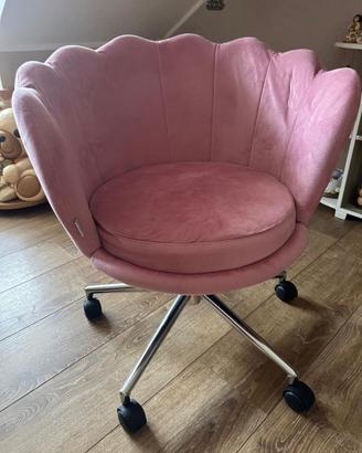 Poltrona rosa antico