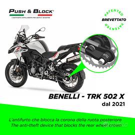 Antifurto meccanico per TRK 502 X e LEONCINO 500 T