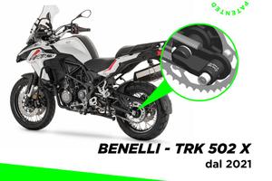 Antifurto meccanico per TRK 502 X e LEONCINO 500 T