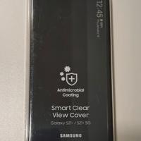 SMART CLEAR VIEW COVER SAMSUNG S21+ NERO