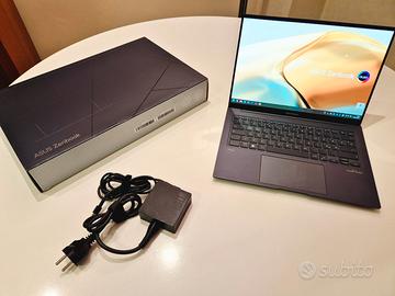 Asus Zenbook 14", dis. 2,8K OLED, Nvidia RTX3050.