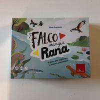 Falco mangia Rana. Gioca von la catena alimentare