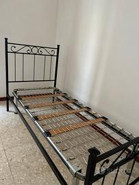 Due letti singoli con reti ortopediche