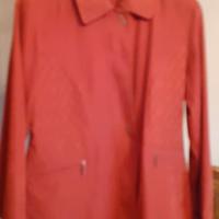 camicia tinta rosso-arancione