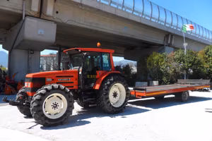 Trattore Agricolo SAME Antares II + Rimorchio CAPR