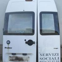 Doblo porte carico dx+sx vetrate tetto alto 2006