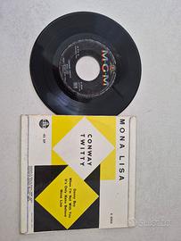 CONWAY TWITTY - Mona Lisa EP 45 Giri Vinile (1959)