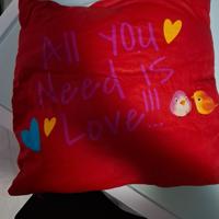 Bambola natalizia+cuscino