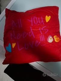 Bambola natalizia+cuscino