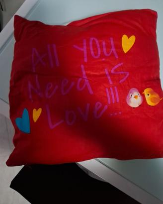 Bambola natalizia+cuscino