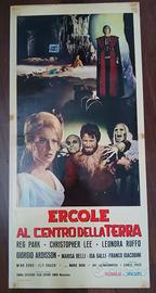 Locandina Ercole al centro della Terra Mario Bava