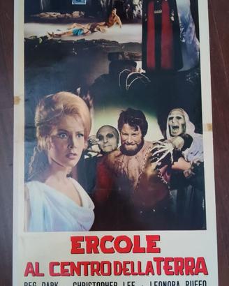 Locandina Ercole al centro della Terra Mario Bava