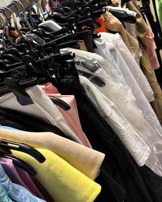 Stock abbigliamento donna,borse vera pelle