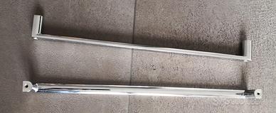 Maniglia acciaio cromato