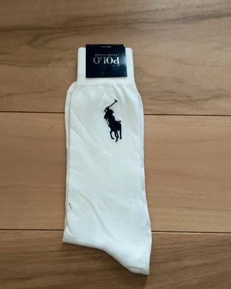 Calzini uomo Ralph Lauren bianchi e blu