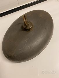 Antico scaldaletto in ferro