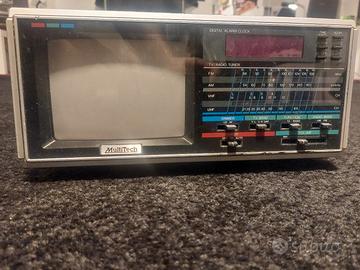 multitech radio tv anni 80