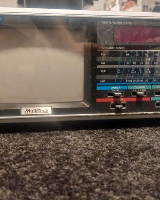 multitech radio tv anni 80