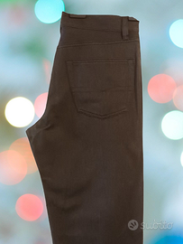 Jeans da uomo in cotone grigio  5 tasche Hugo Boss