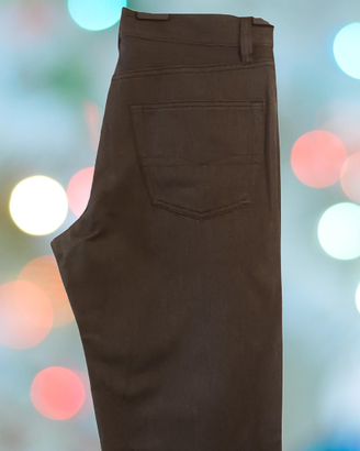 Jeans da uomo in cotone grigio  5 tasche Hugo Boss