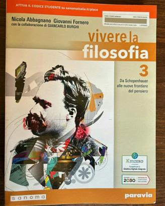 Vivere la filosofia  5°anno
ISBN 9788839538826