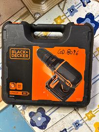 Avvitatore black + decker 18v