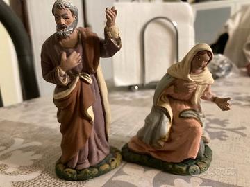 pastori antichi dei primi del '900 dipinti a mano