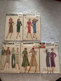 Butterick cartamodelli anni ‘80