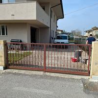 cancello 350 cm doppio battente