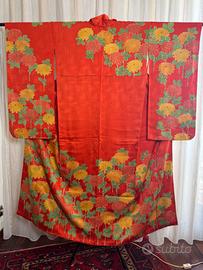 Kimono originale giapponese vintage tsukesage