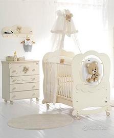 Lettino + Fasciatoio/Cassettiera Abbracci by Trudi