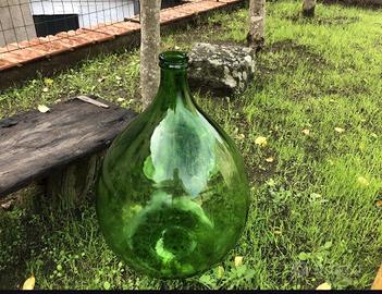 DAMIGIANA VETRO GRANDE 54 LT GIARDINO CASA VETRINA