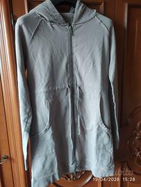 Felpa con cappuccio donna