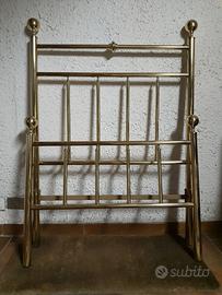 Letto singolo ottone